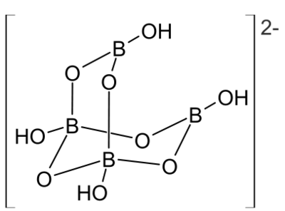 Abb.6: Strukturformel Borax